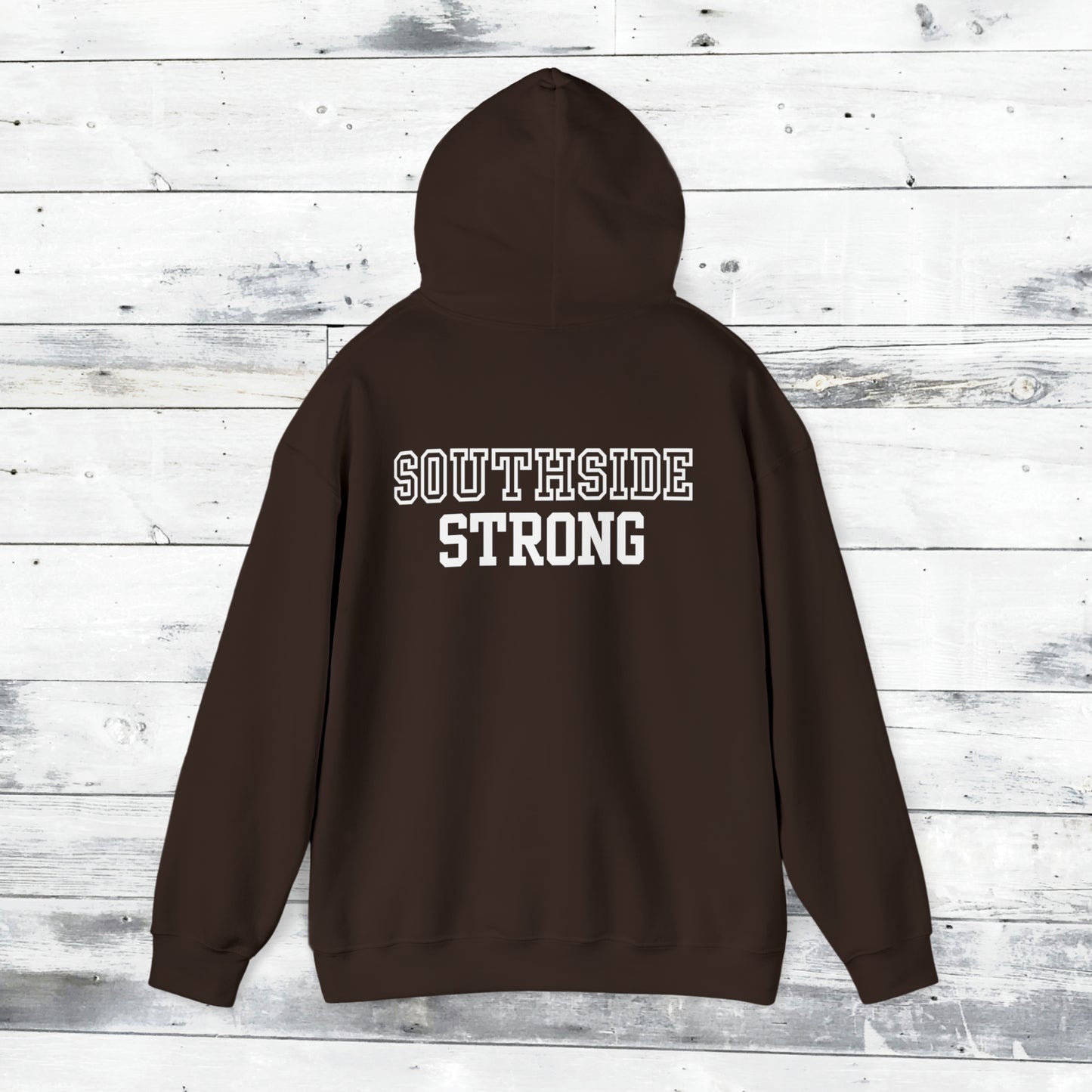 Heath Hawks - Southside Strong back Hoodie