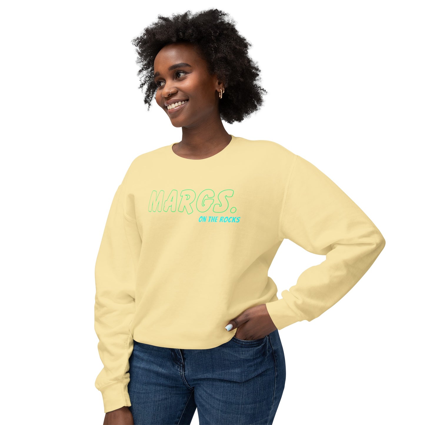 Margs. on the rocks - Comfort Colors Sweater