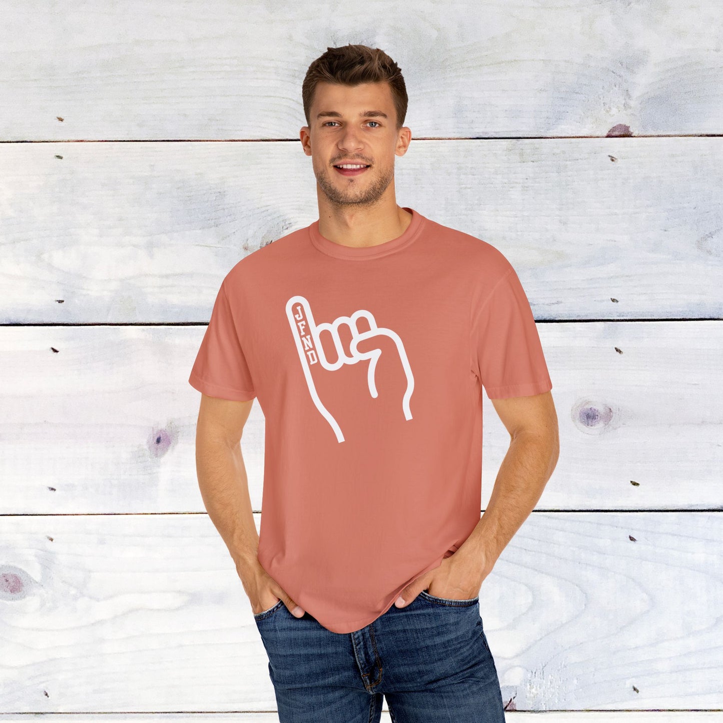 JFND Stinger Comfort Colors T - White Text