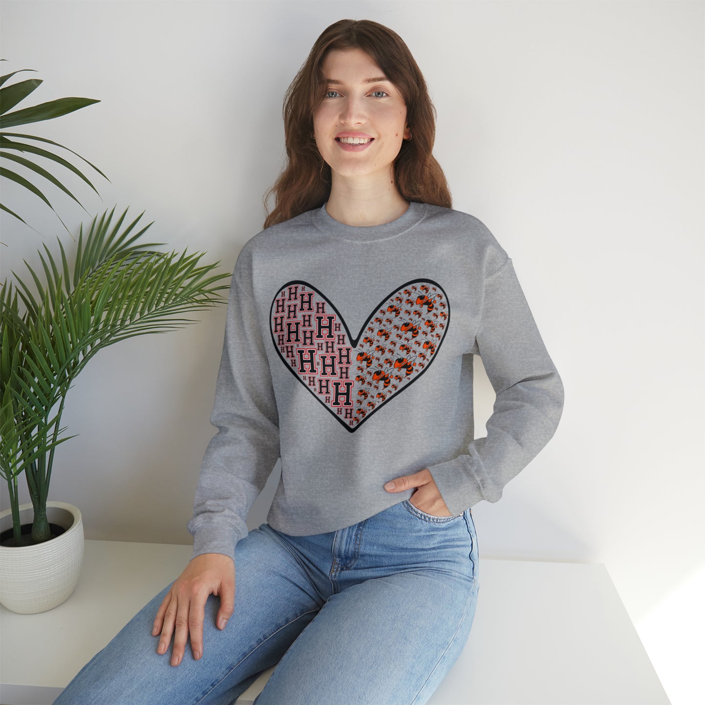 Jackets Hawks Heart Sweater