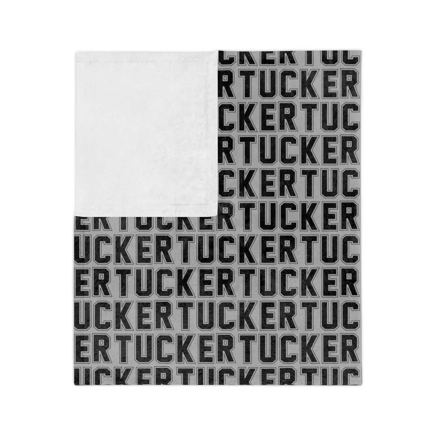 Tucker Custom Blanket Grey