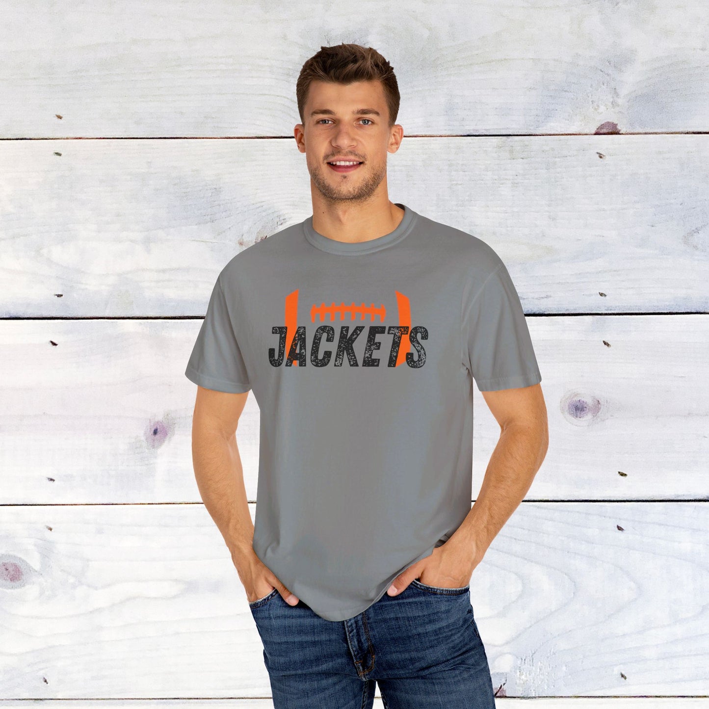 Jackets Football Comfort Colors T