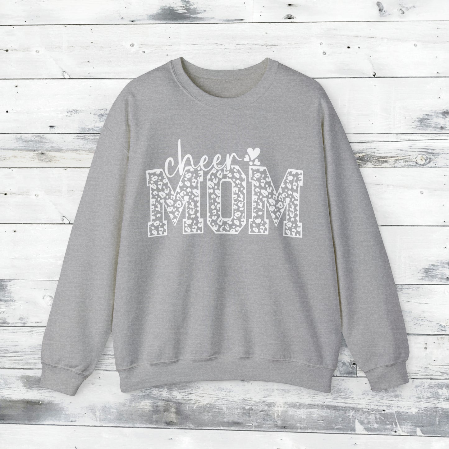 Cheetah Cheer Mom Sweater