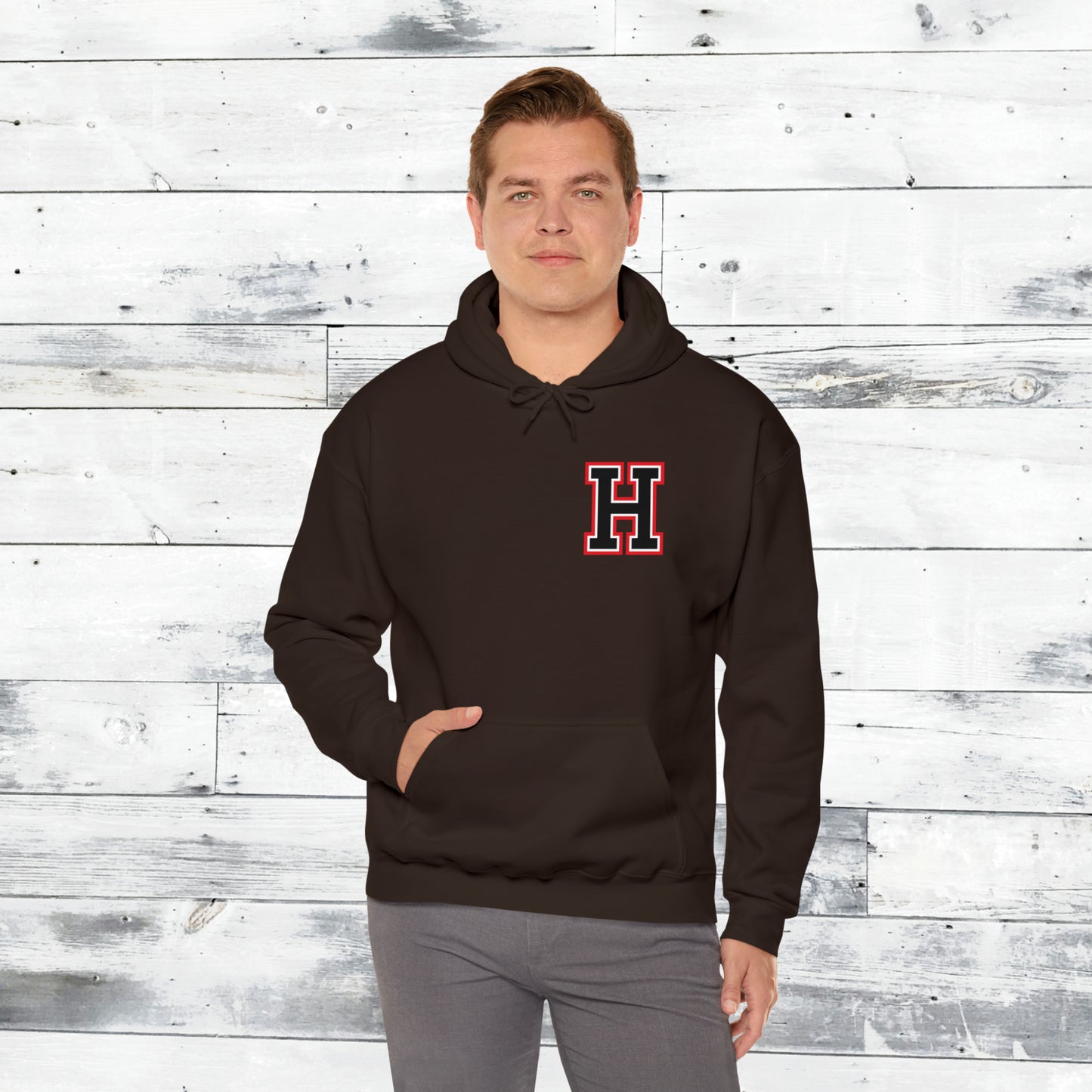 Heath Hawks - Southside Strong back Hoodie