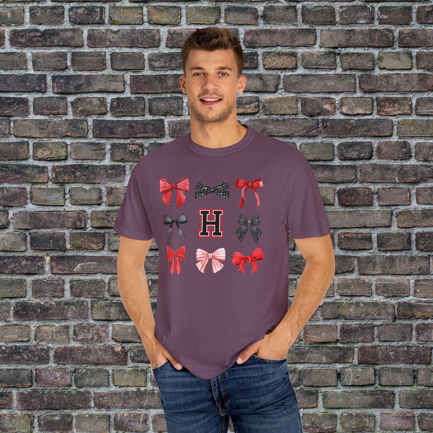 Heath Bow Comfort Colors T