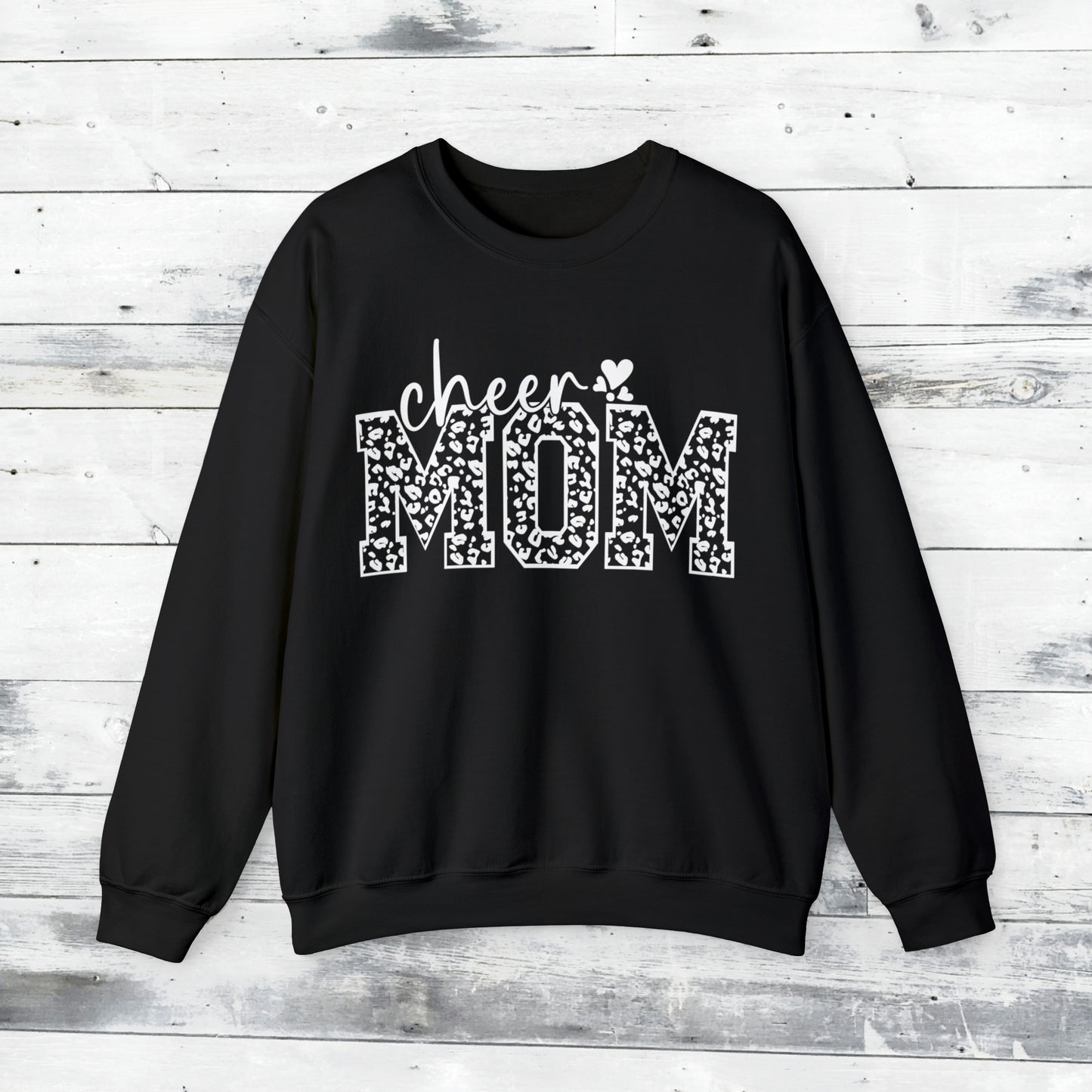 Cheetah Cheer Mom Sweater