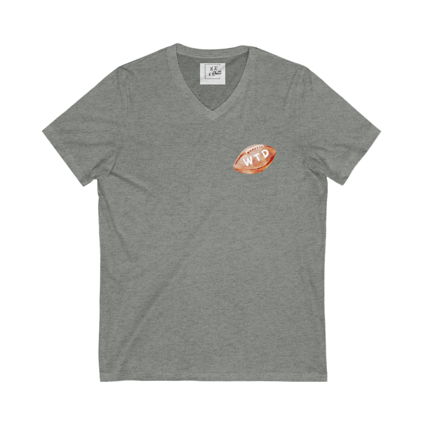 Fun Heath Hawks V Neck Tee