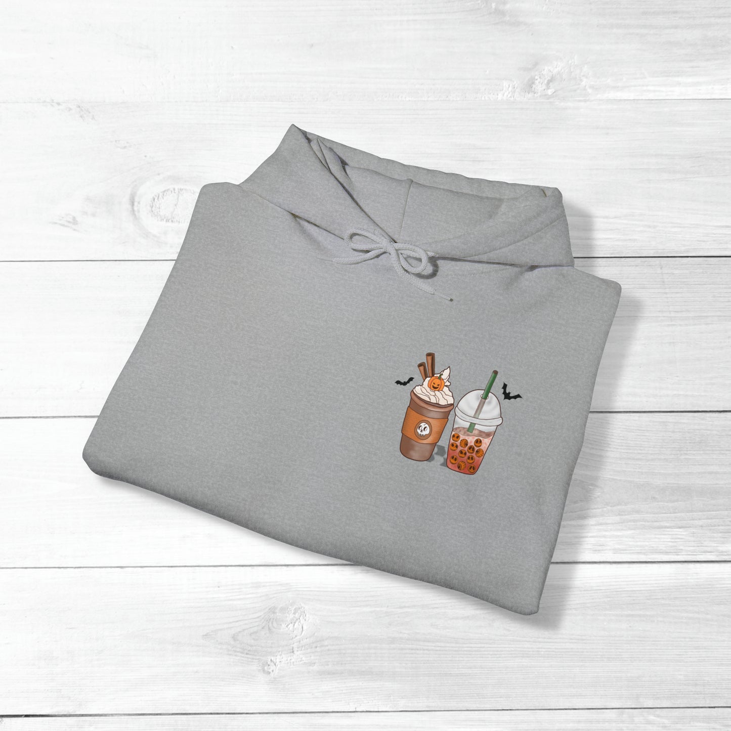 Halloween Coffee Hoodie - Hocus Pocus I need Coffee to Focus Back