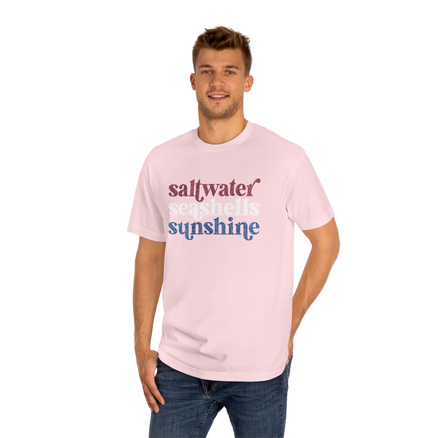 Saltwater, Seashells, Sunshine RWB T-Shirt