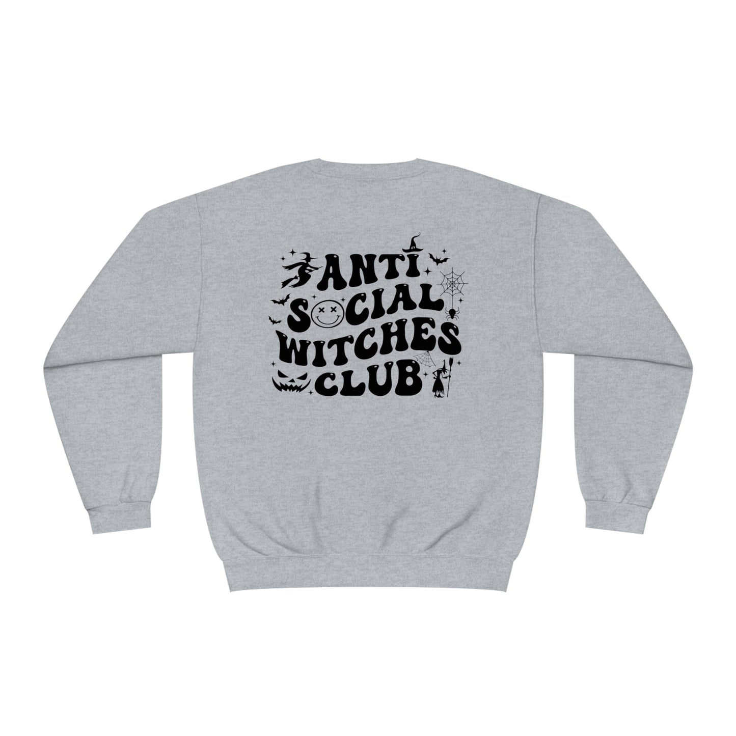 Anti Social Witches Club - Black Text