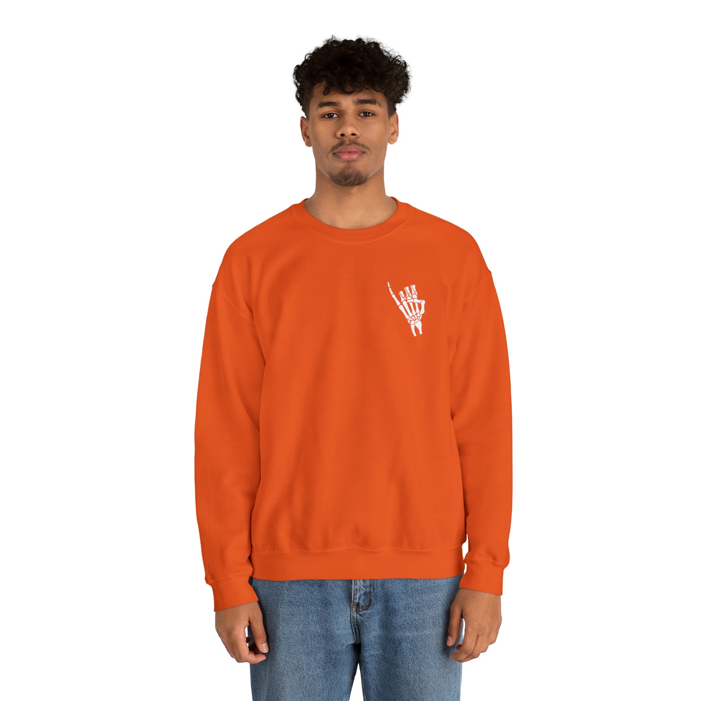 Skeleton Stingers Up - Jackets Back Sweater