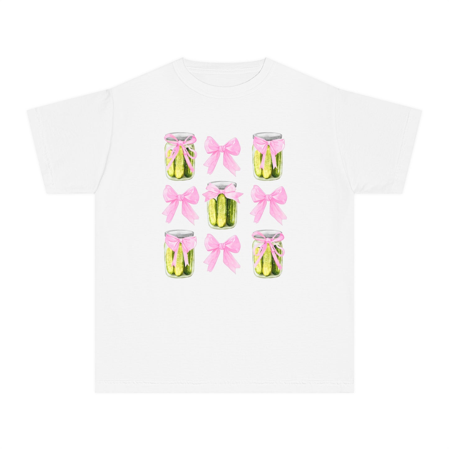 Pickles & Bows Youth Comfort Colors Tee