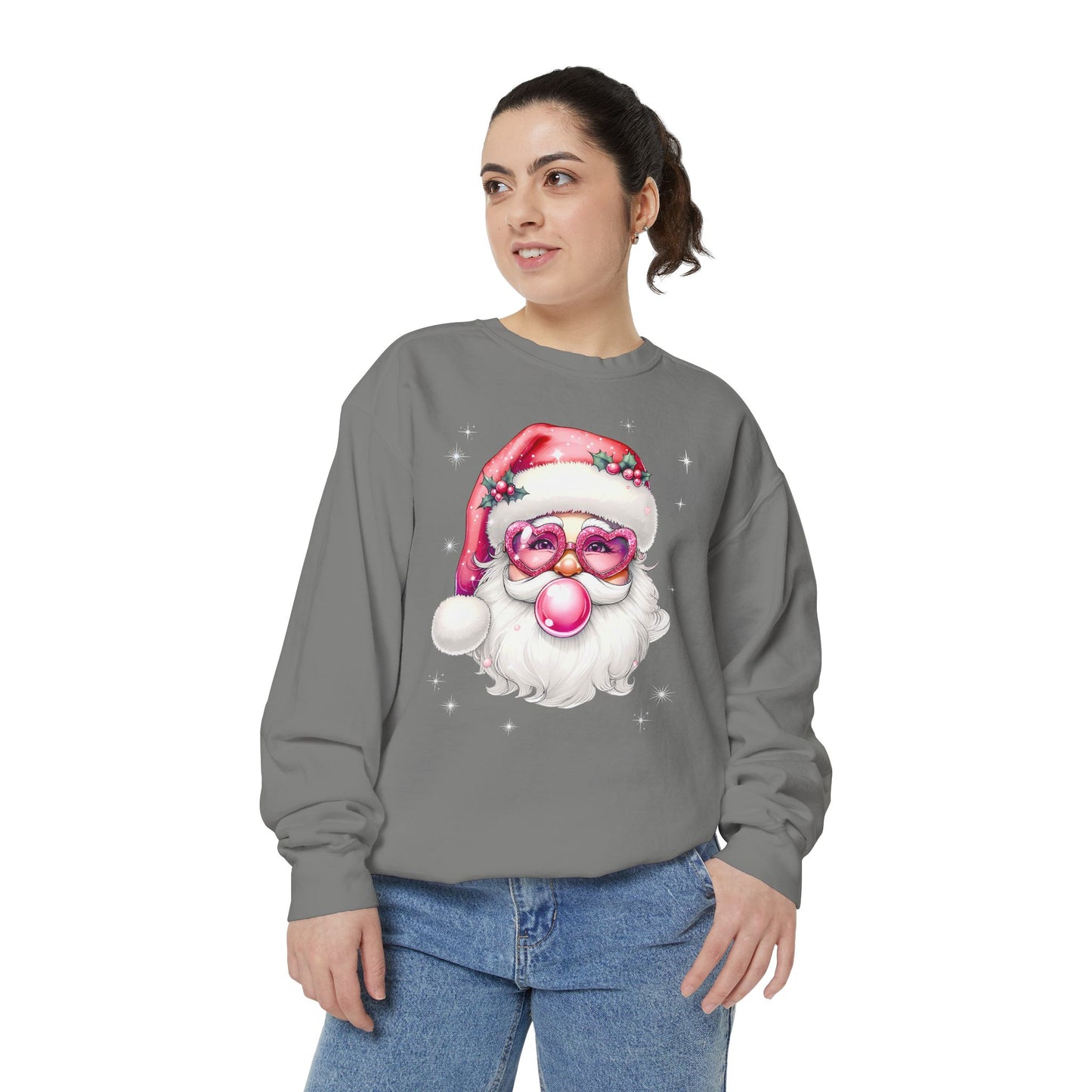 Girly Pop Santa Comfort Colors