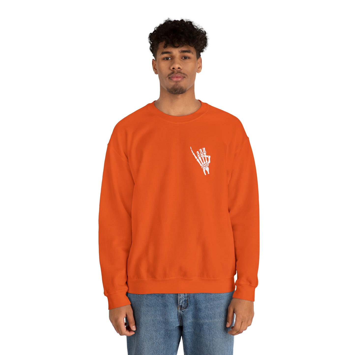 Skelly Stingers Up and Rockwall Back Sweater