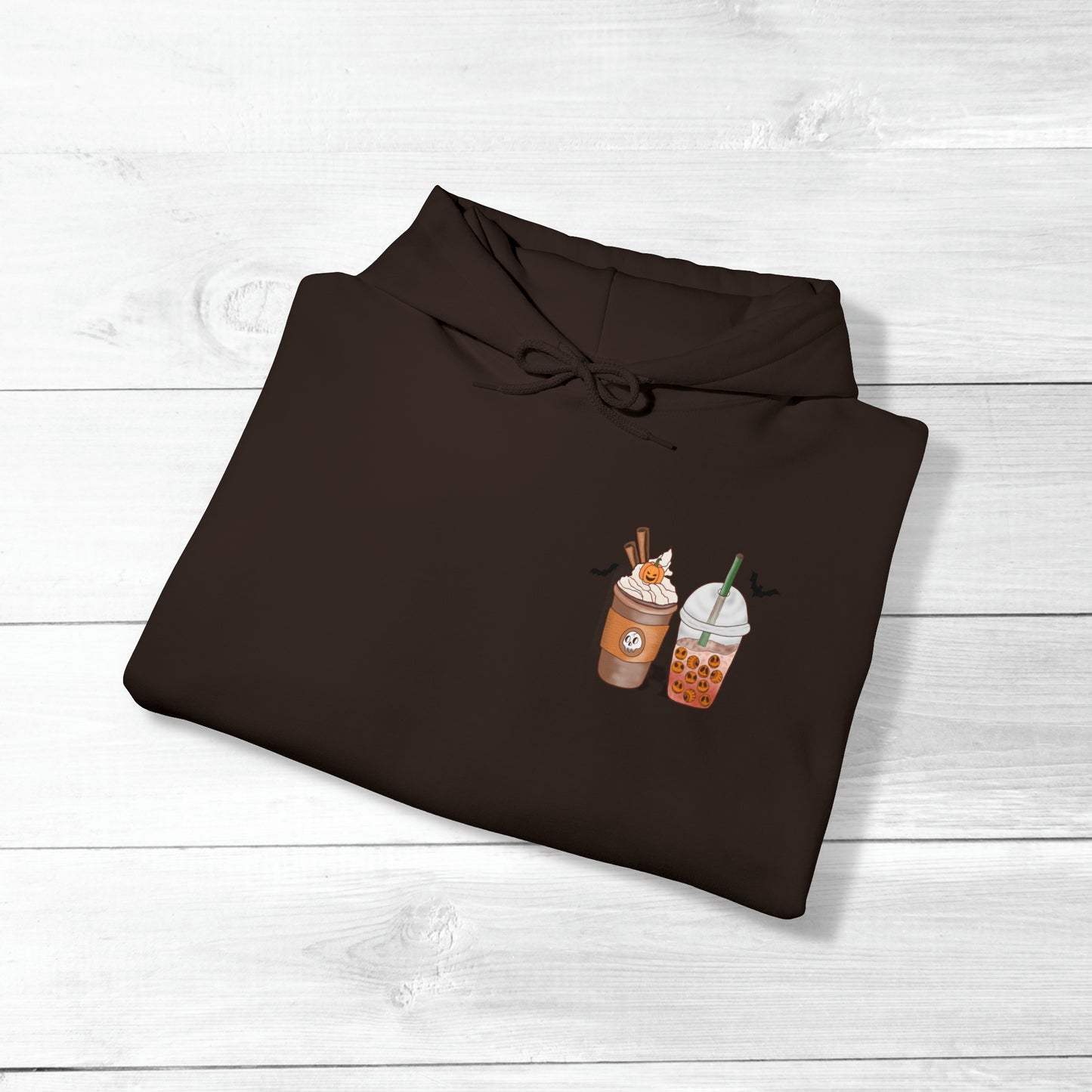 Halloween Coffee Hoodie - Hocus Pocus I need Coffee to Focus Back