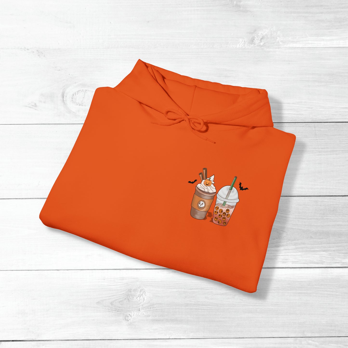 Halloween Coffee Hoodie - Hocus Pocus I need Coffee to Focus Back