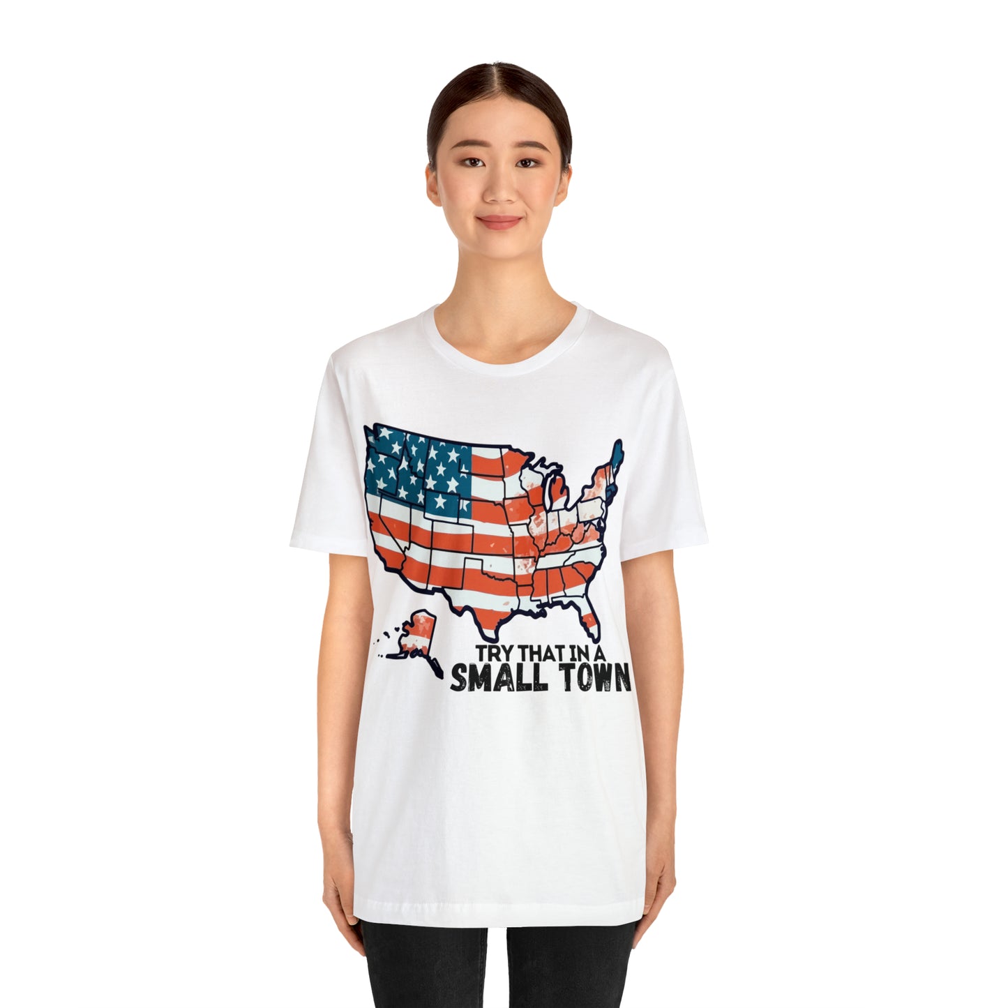 Try That in a Small Town - America Front Graphic - Aldean - Unisex Classic T-Shirt