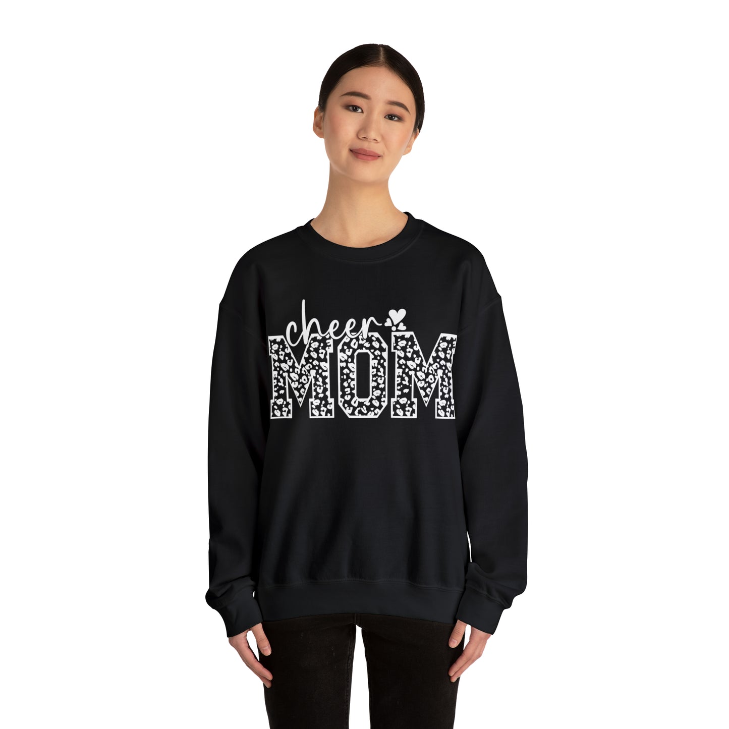 Cheetah Cheer Mom Sweater