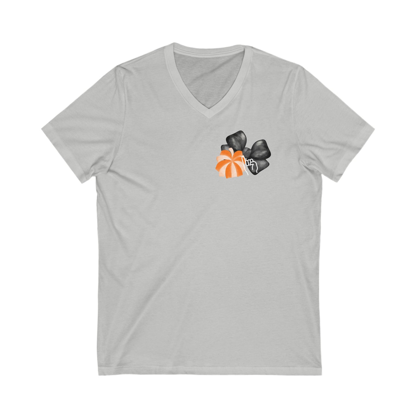 Cute Cute Jackets Short Sleeve V-Neck Tee