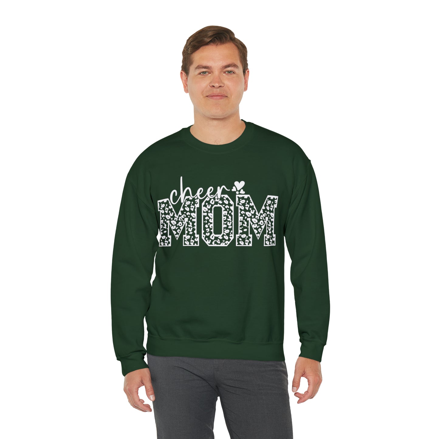 Cheetah Cheer Mom Sweater