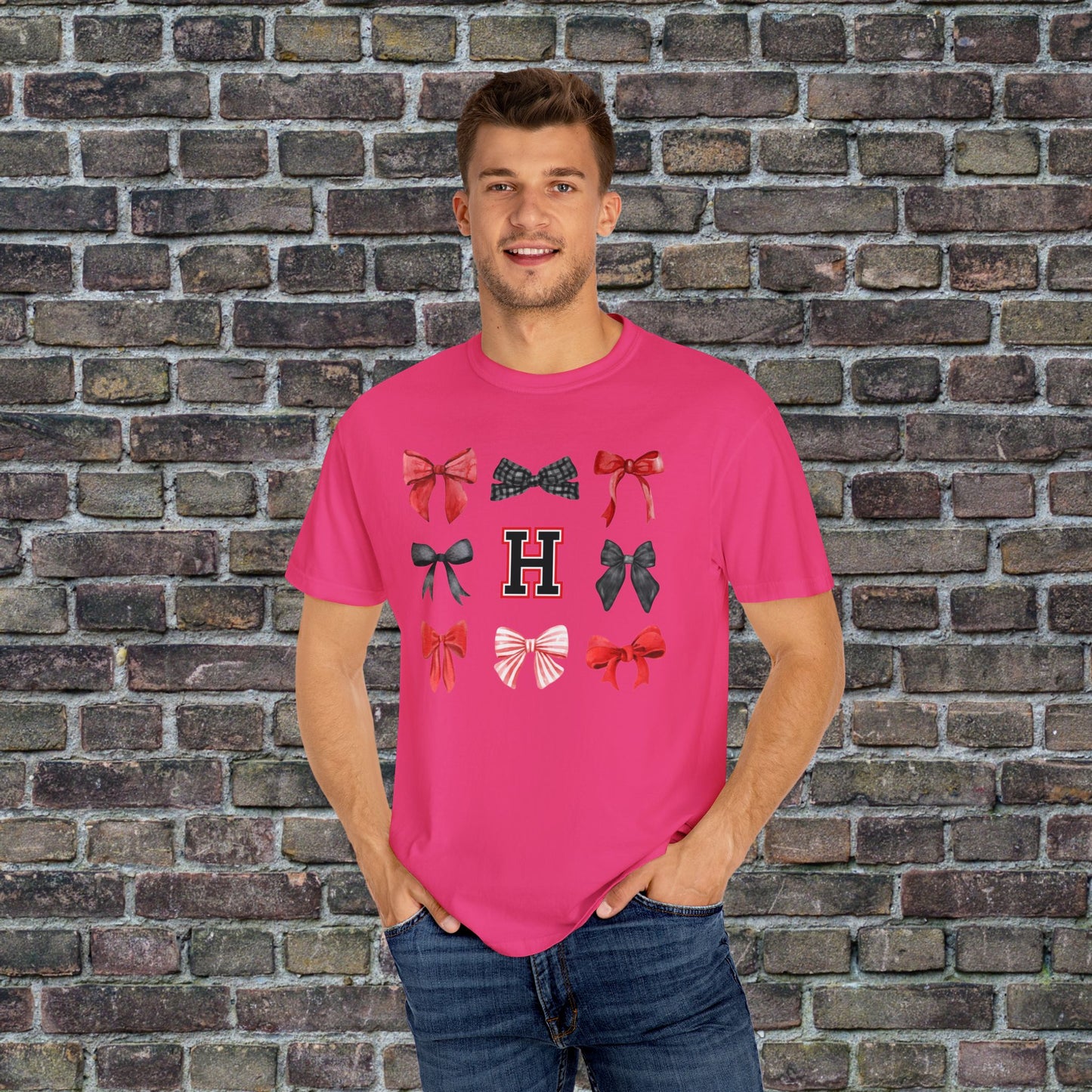Heath Bow Comfort Colors T