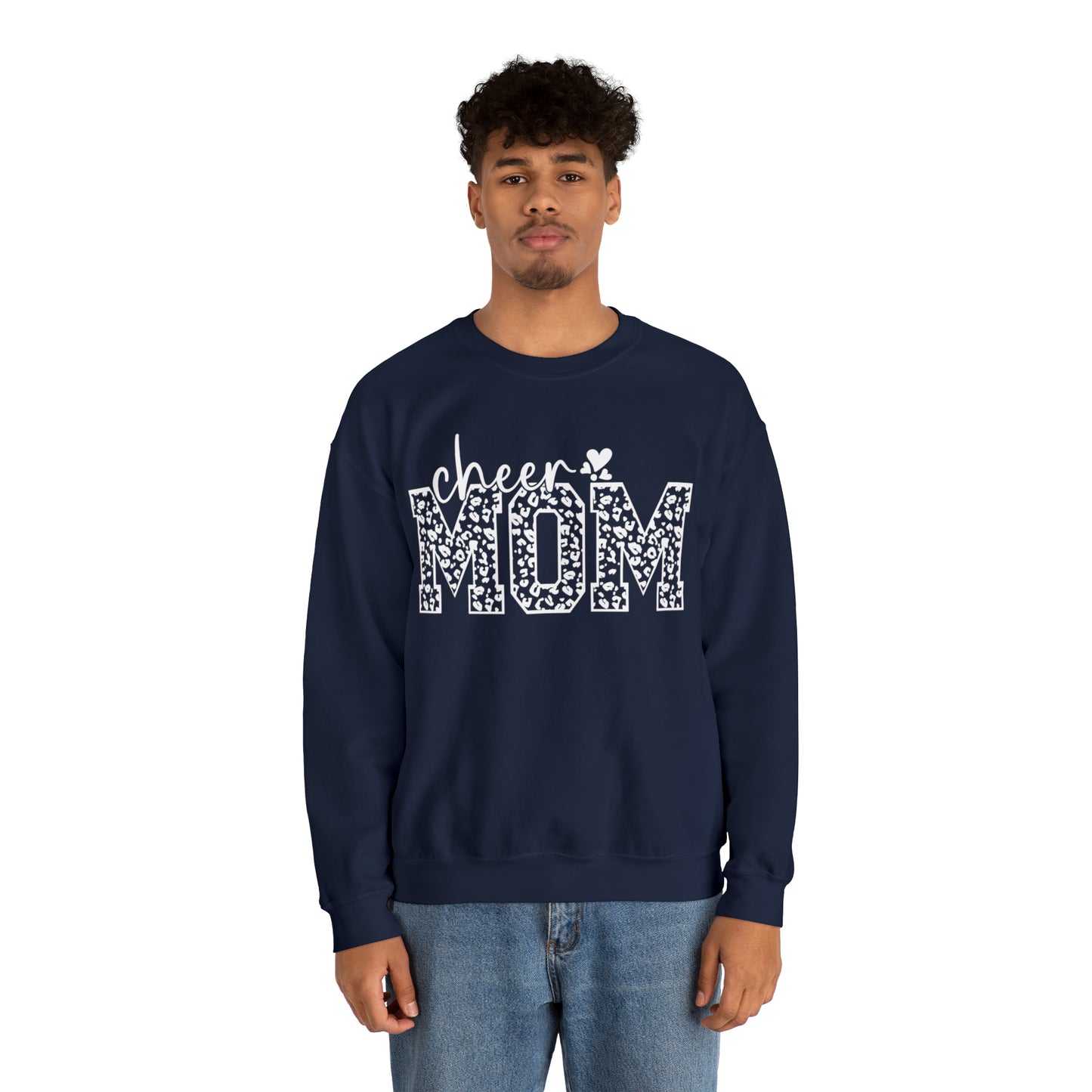 Cheetah Cheer Mom Sweater