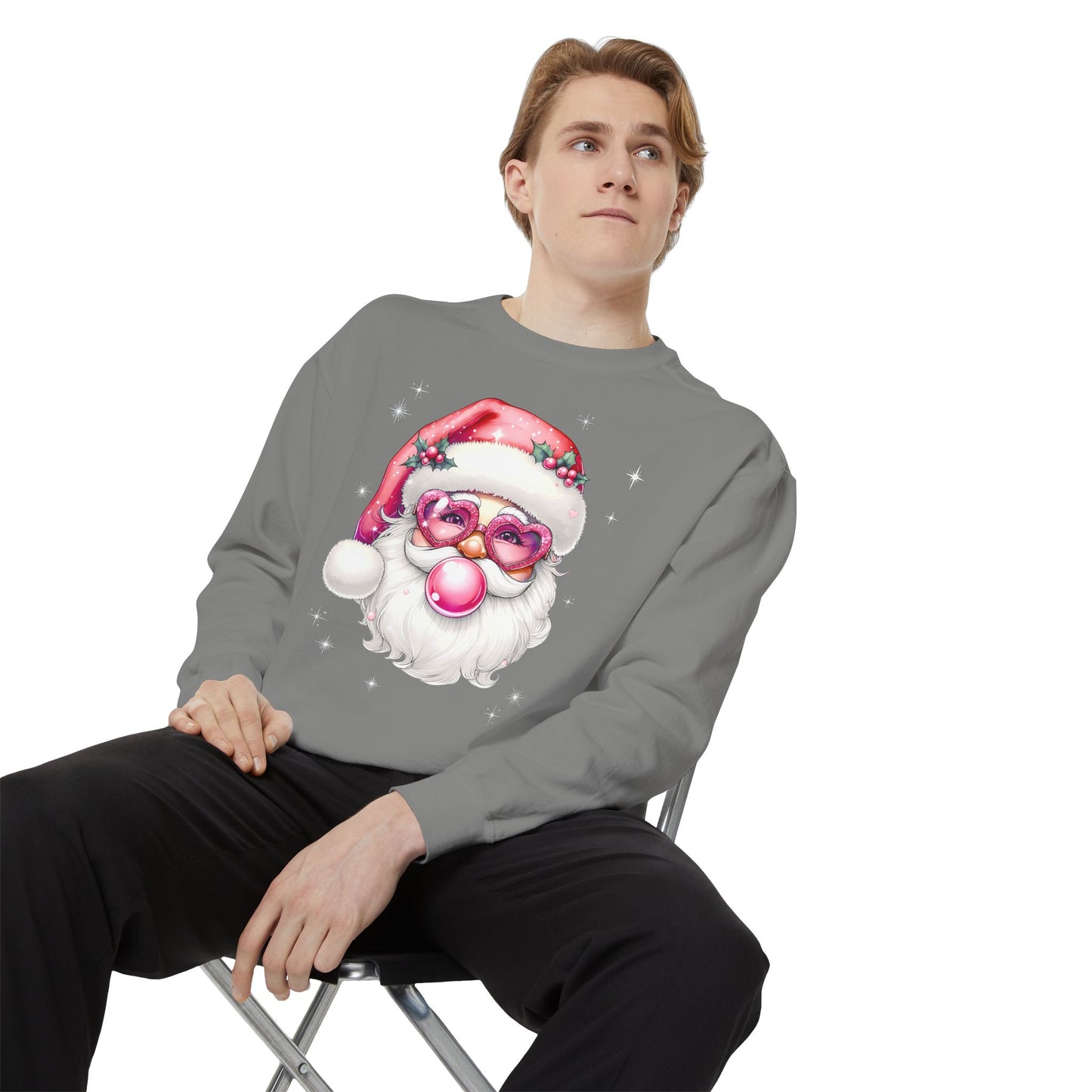 Girly Pop Santa Comfort Colors