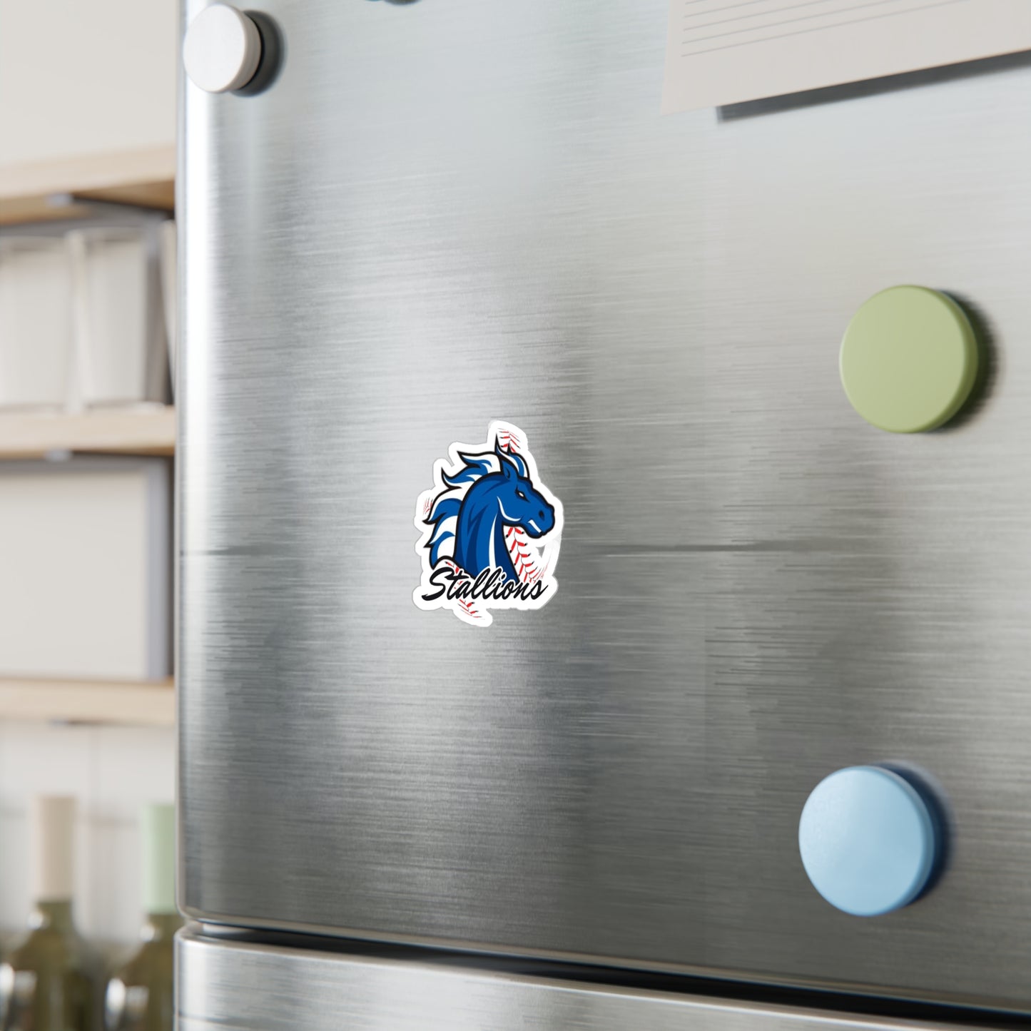 Stallions Team Custom Vinyl Sticker
