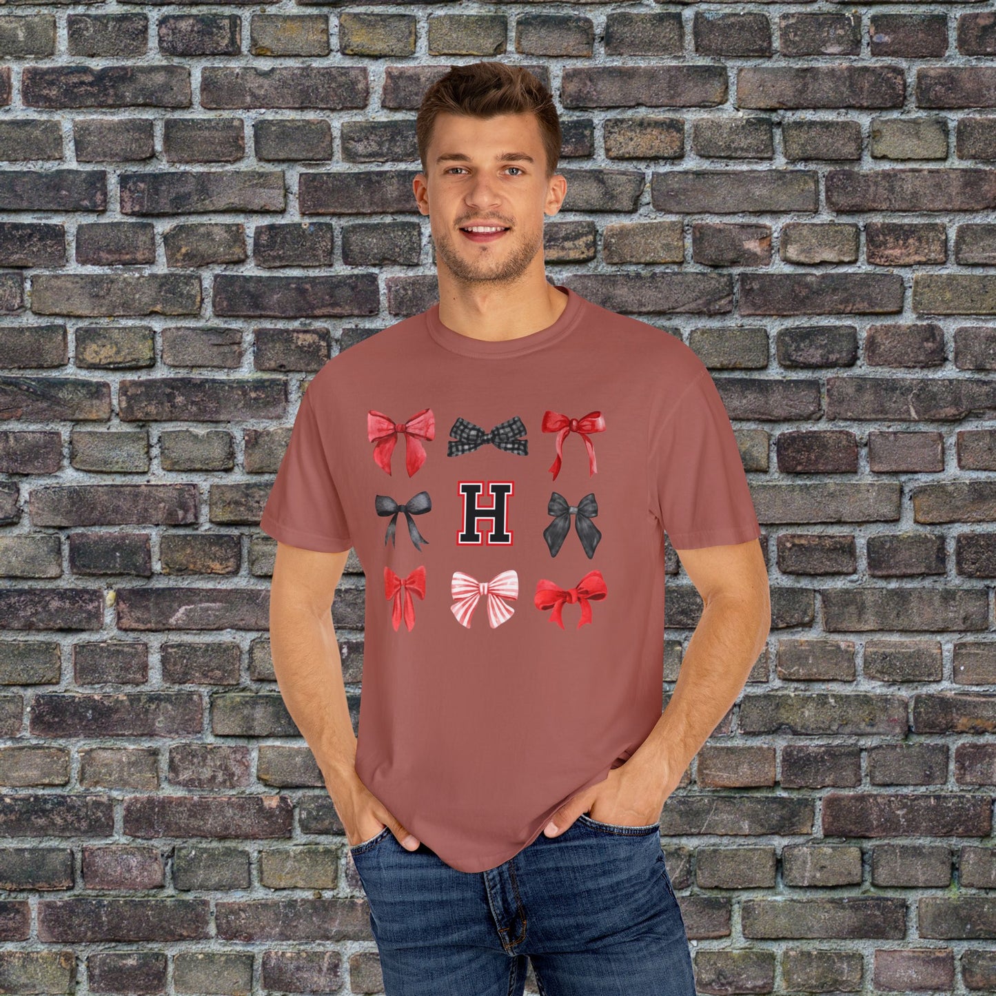 Heath Bow Comfort Colors T