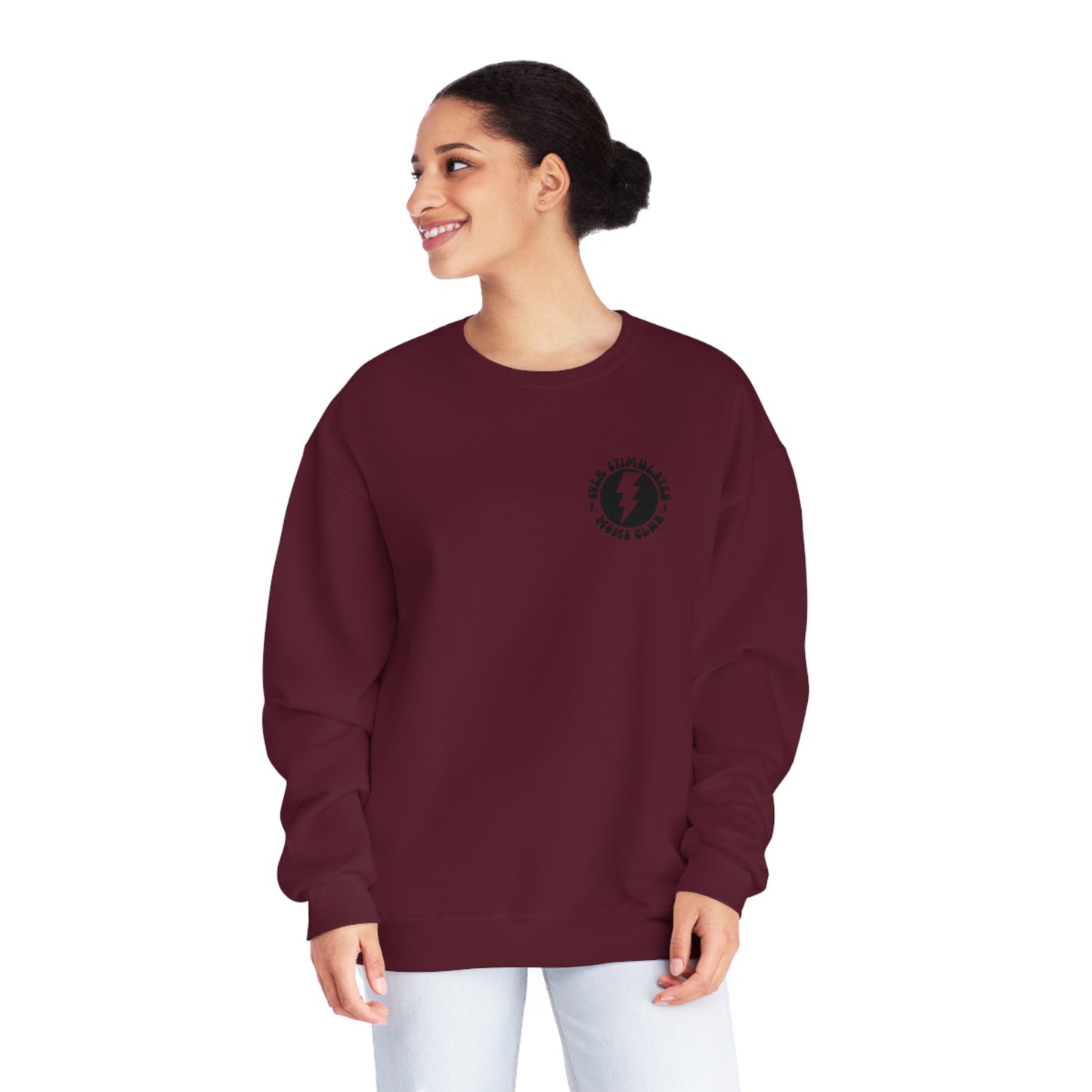 Overstimulated Moms Club Sweater