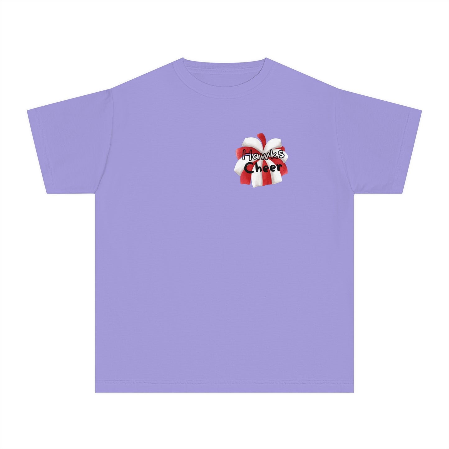 Youth Fun Hawks Cheer Tee