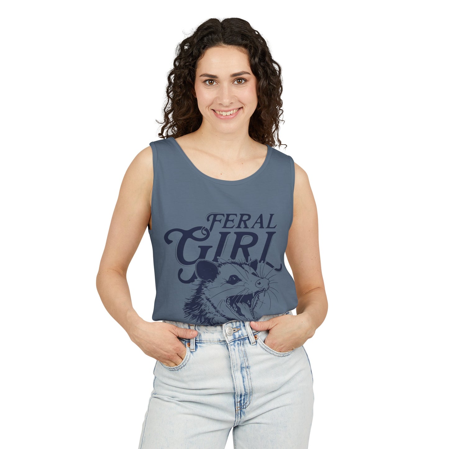 Feral Girl Summer Tank - Comfort Colors