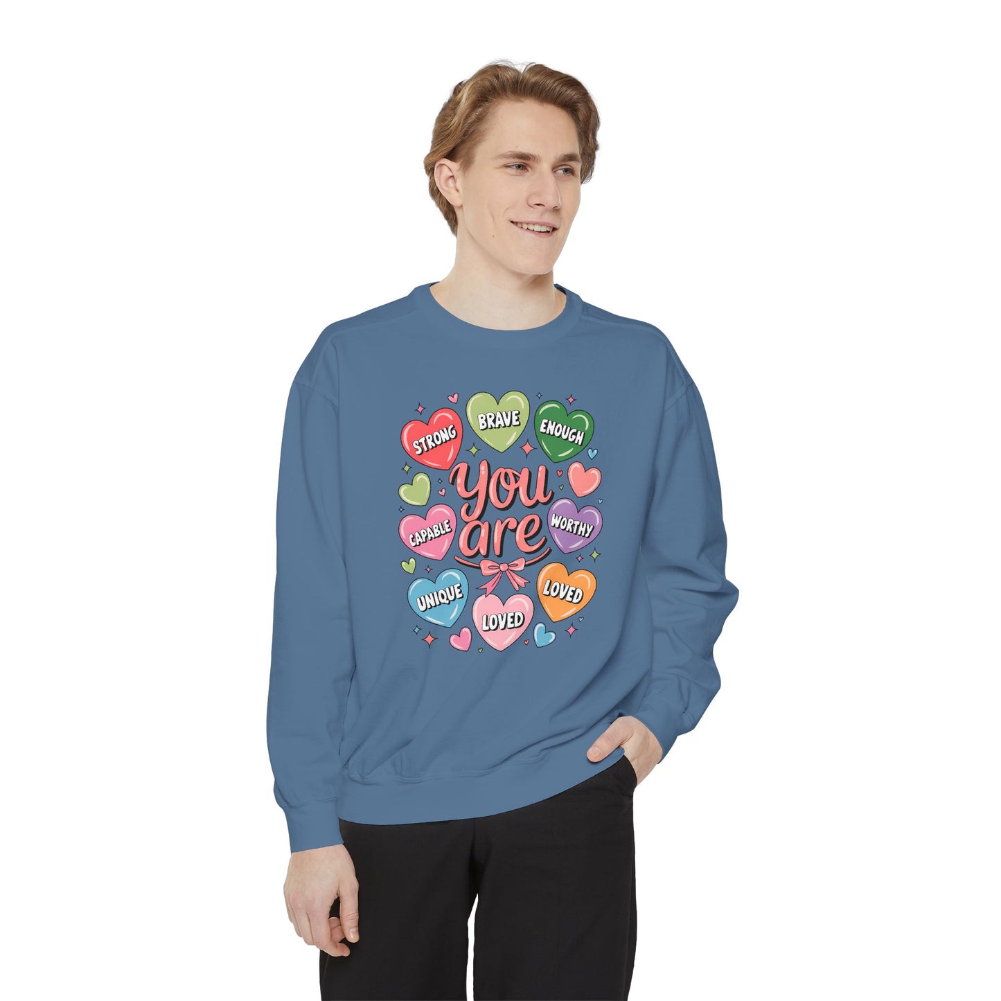 You are Loved Comfort Colors Sweater