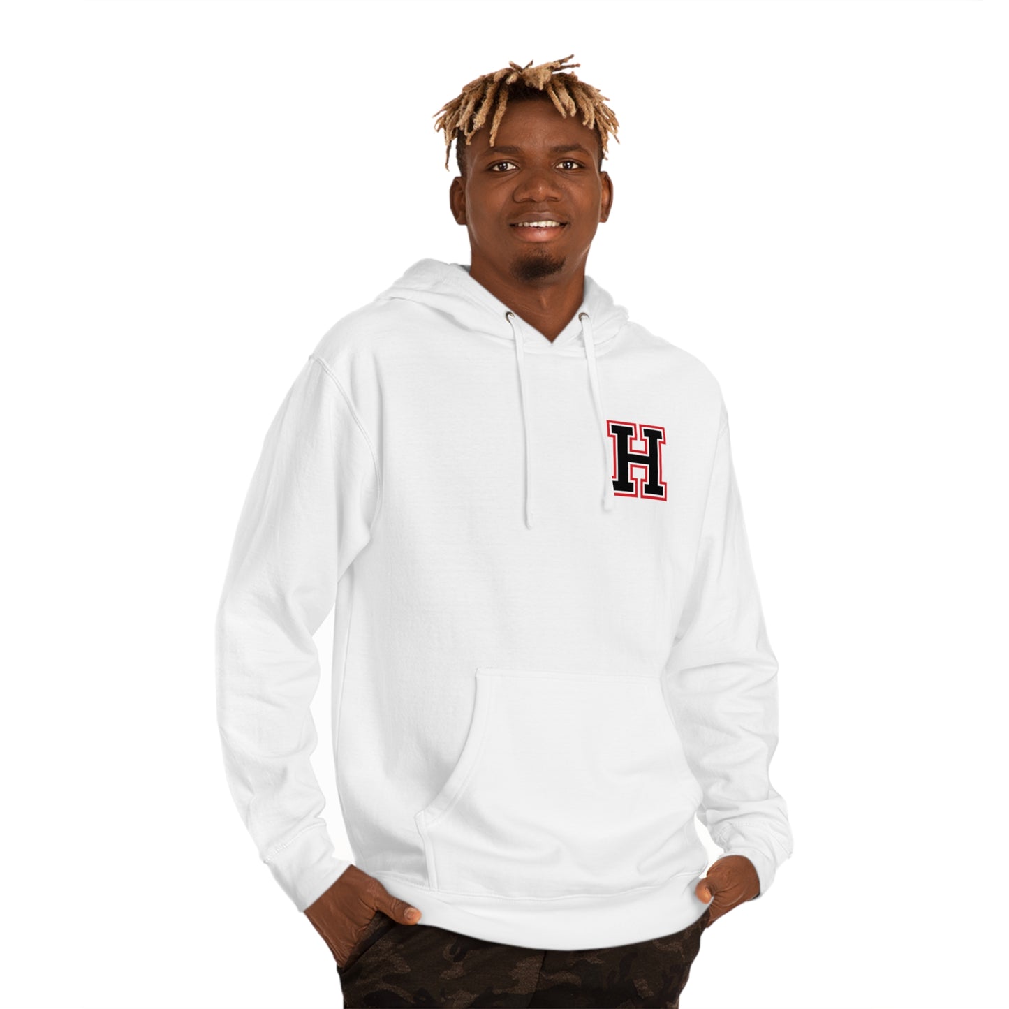 Heath Hawks , Win the Day Back Hoodie
