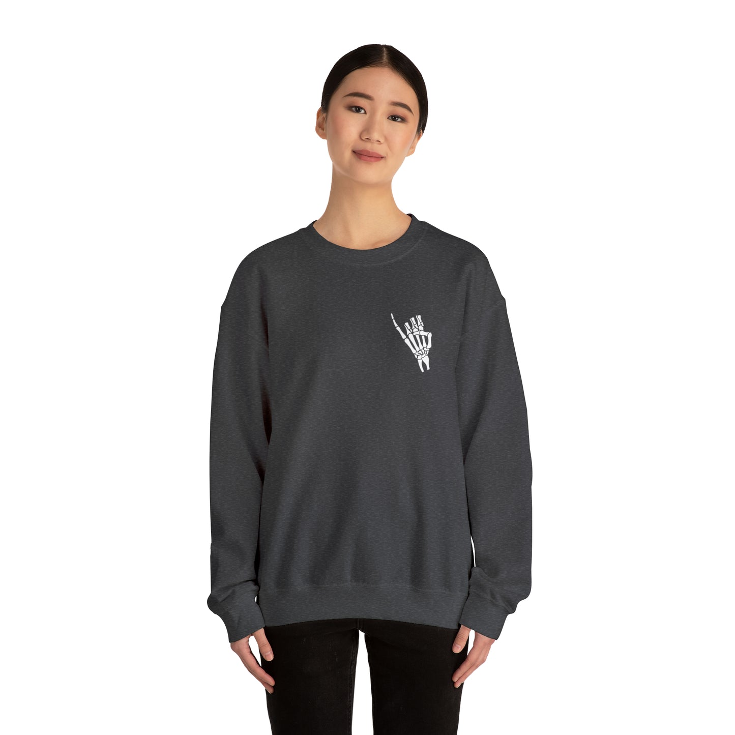 Skelly Stingers Up and Rockwall Back Sweater