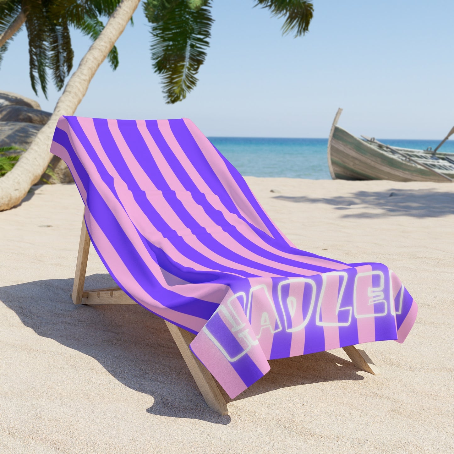 Custom Beach Towel - HADLEA