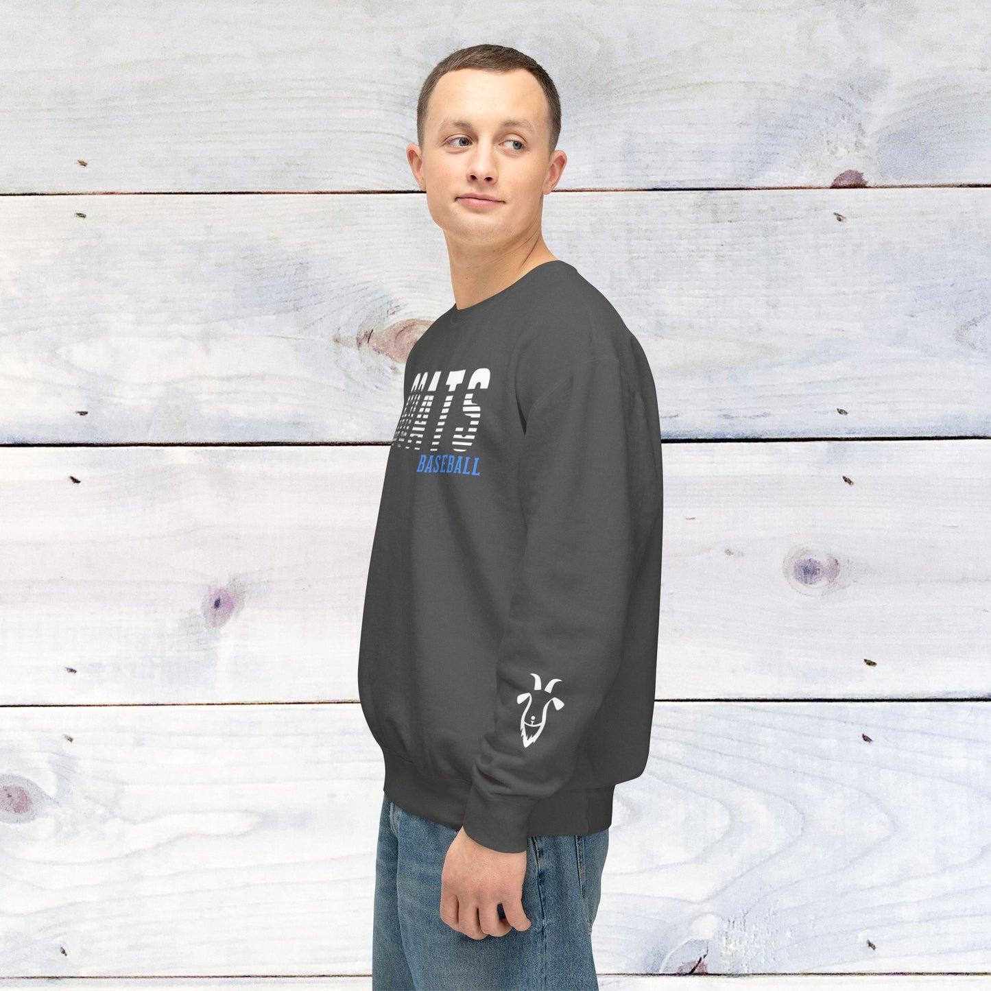 Custom GOATS Baseball Comfort Colors Sweater
