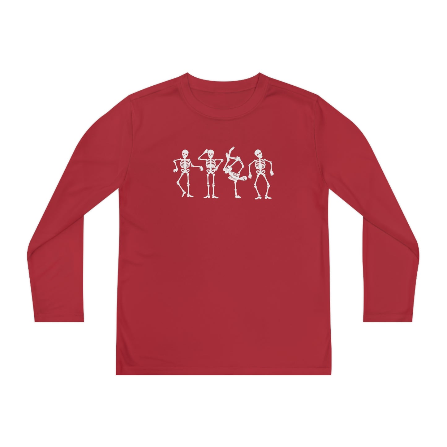 Youth Dancing Skelly Long Sleeve T-Shirt