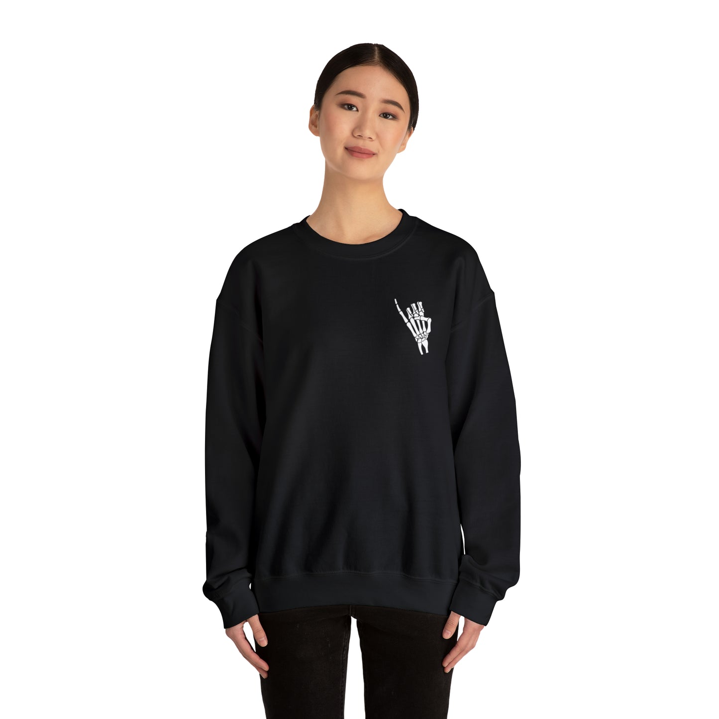 Skeleton Stingers Up - Jackets Back Sweater