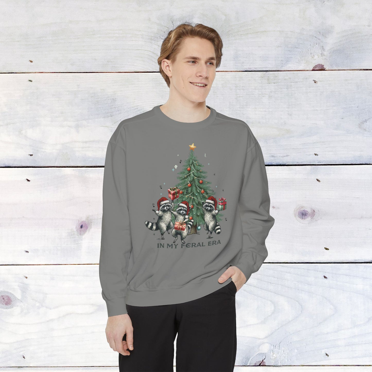 Feral Era Holiday Comfort Colors Sweater