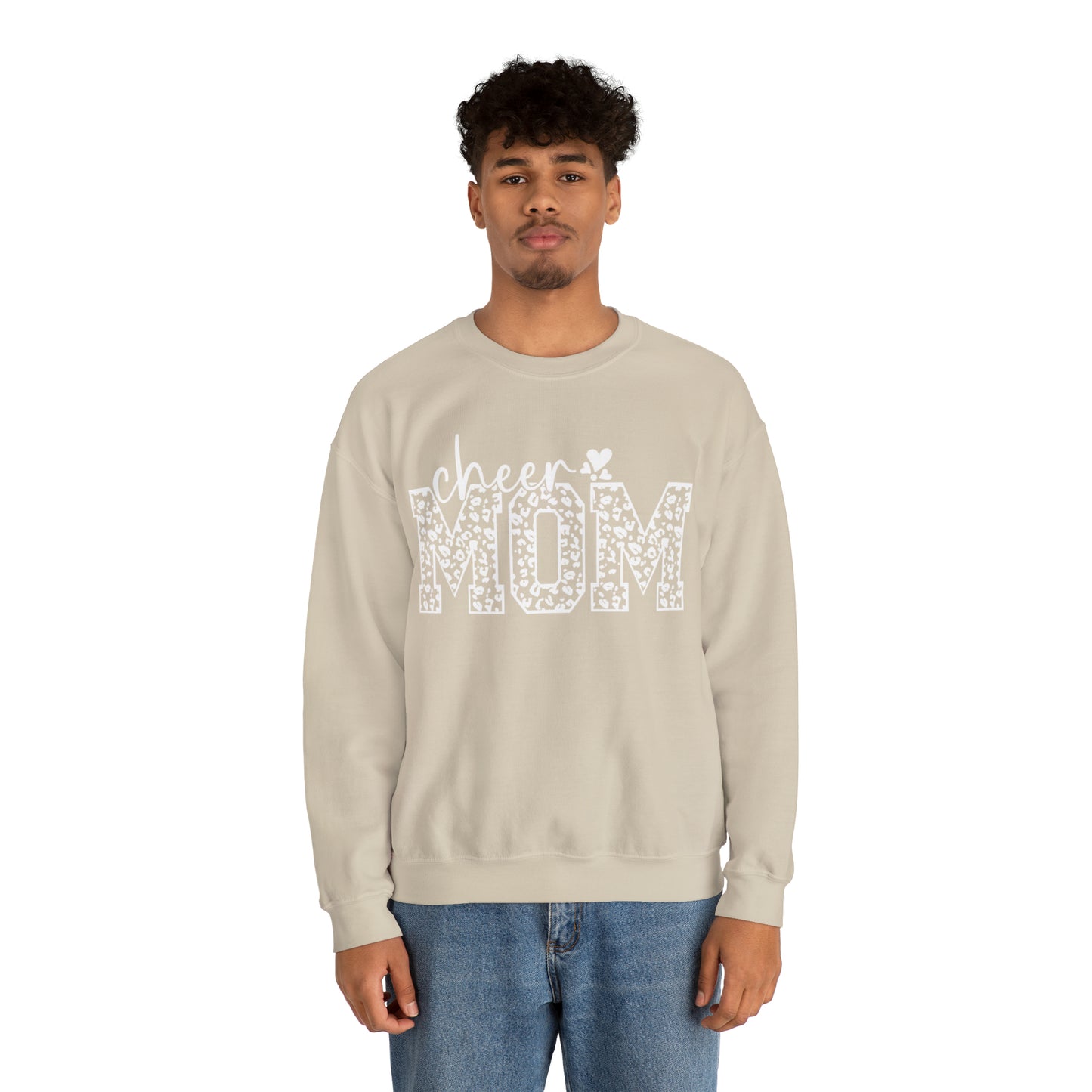 Cheetah Cheer Mom Sweater
