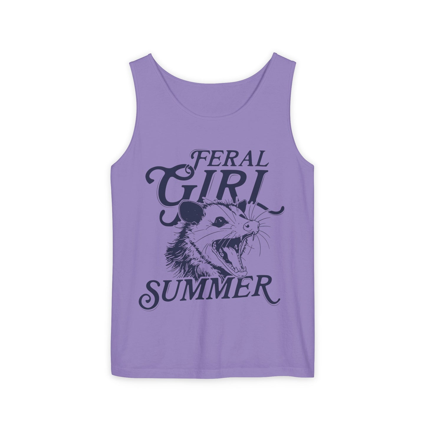 Feral Girl Summer Tank - Comfort Colors