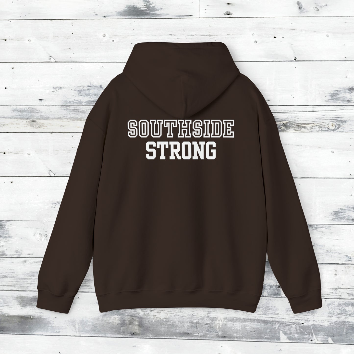 Heath Hawks - Southside Strong back Hoodie