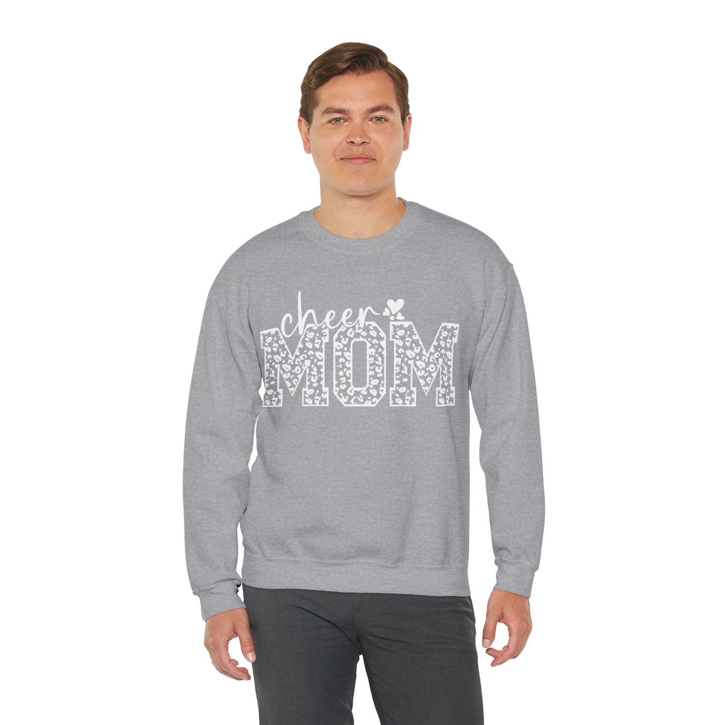 Cheetah Cheer Mom Sweater