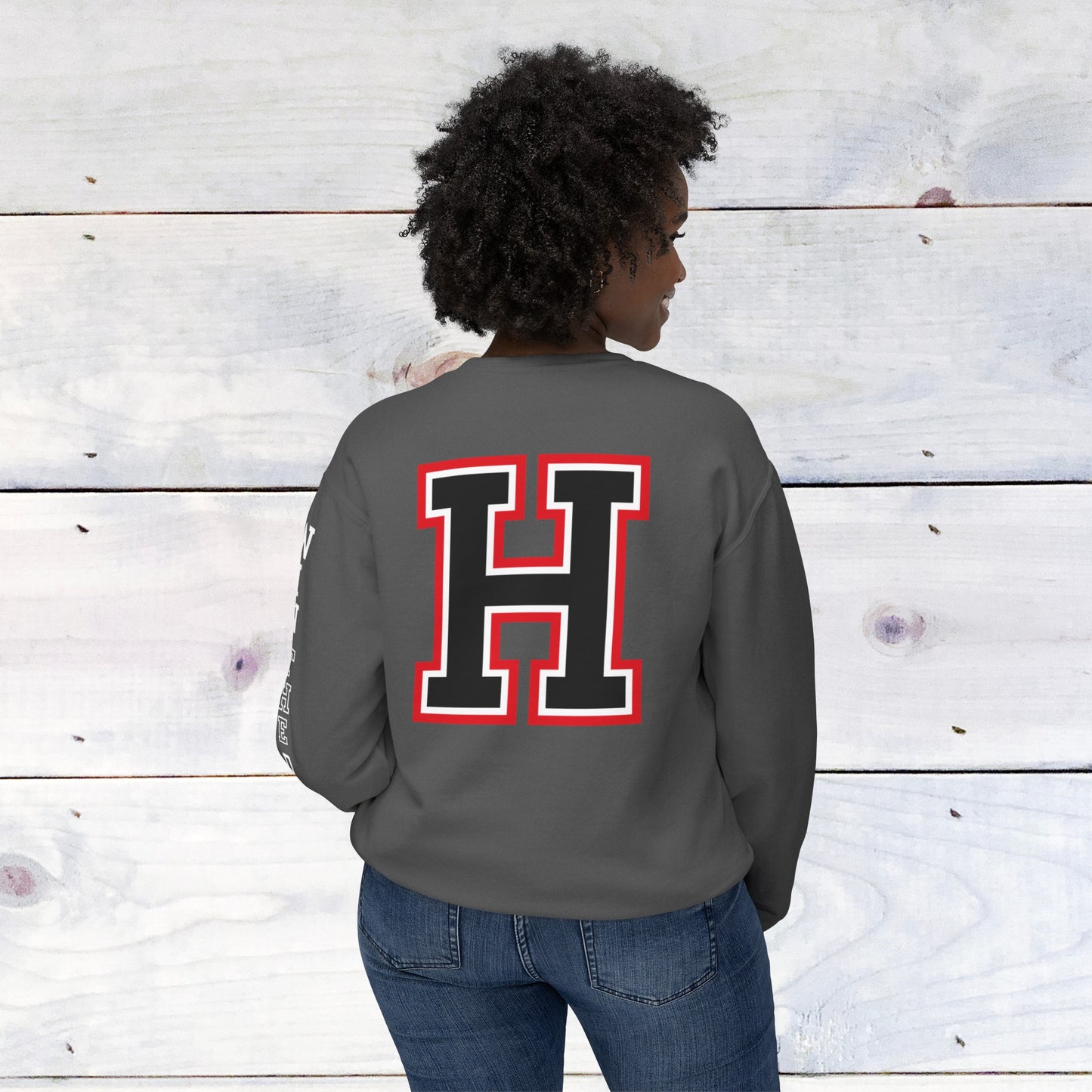 Heath Bow Sweater - Win the Day Sleeve - Comfort Colors