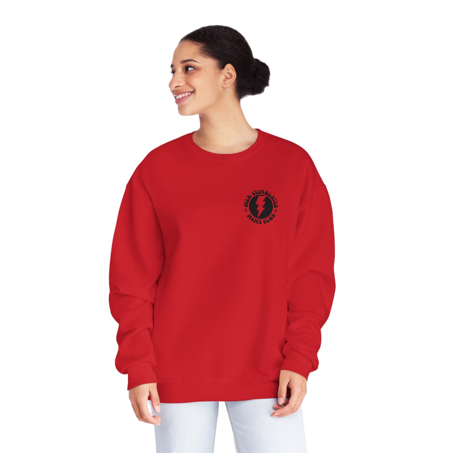 Overstimulated Moms Club Sweater