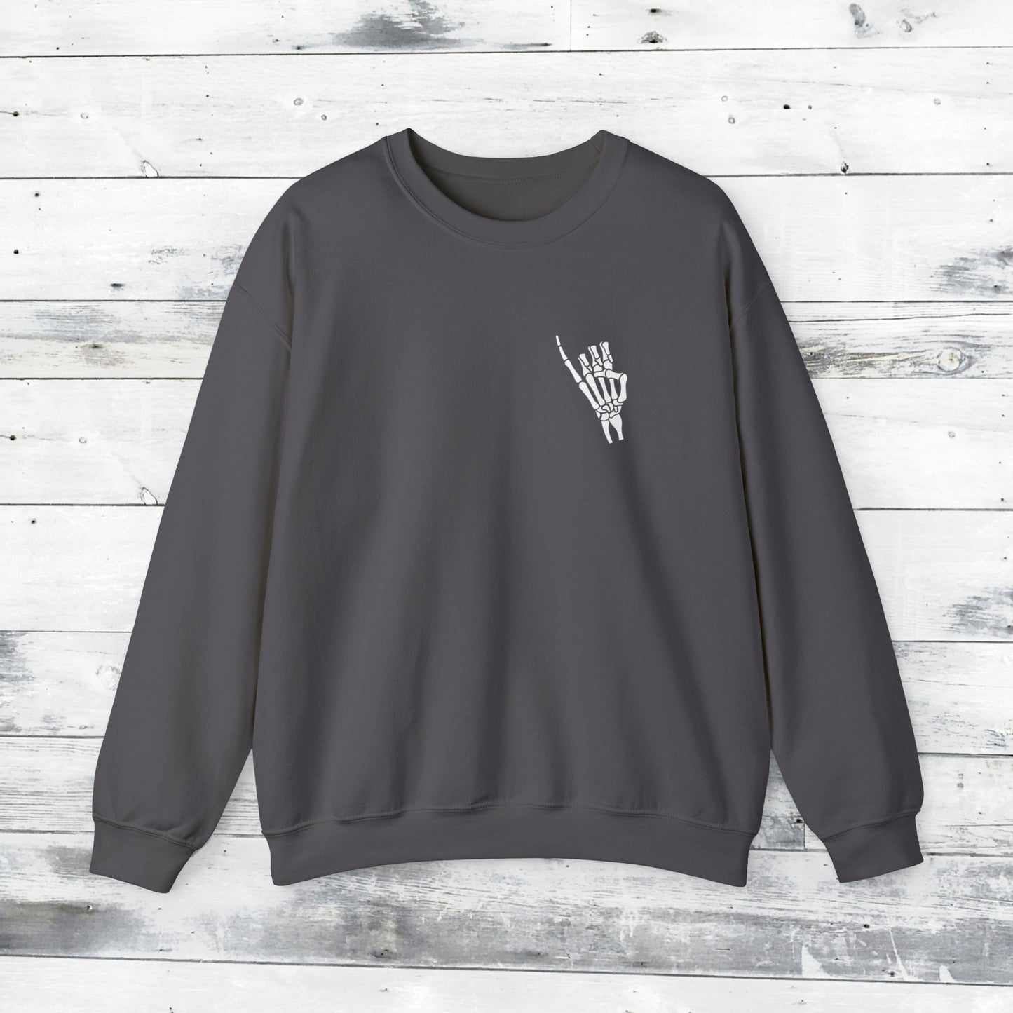 Skelly Stingers Up and Rockwall Back Sweater