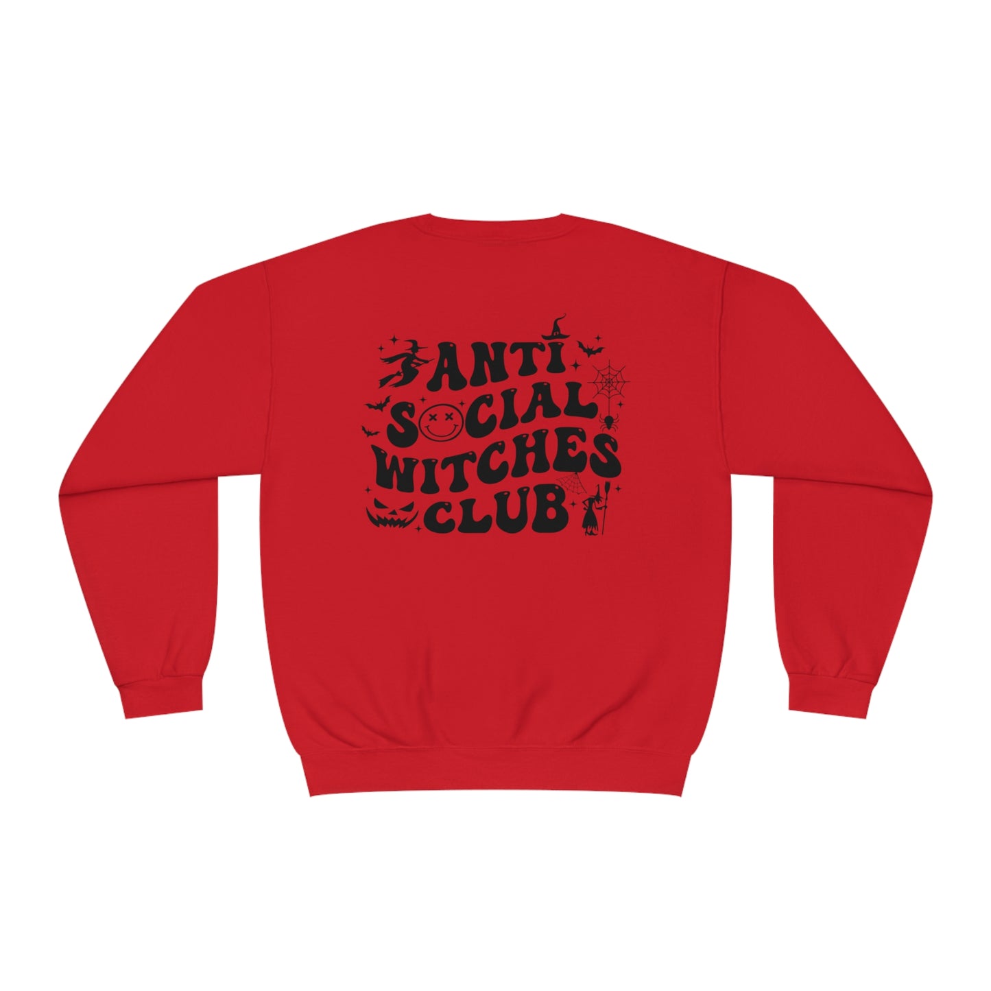 Anti Social Witches Club - Black Text
