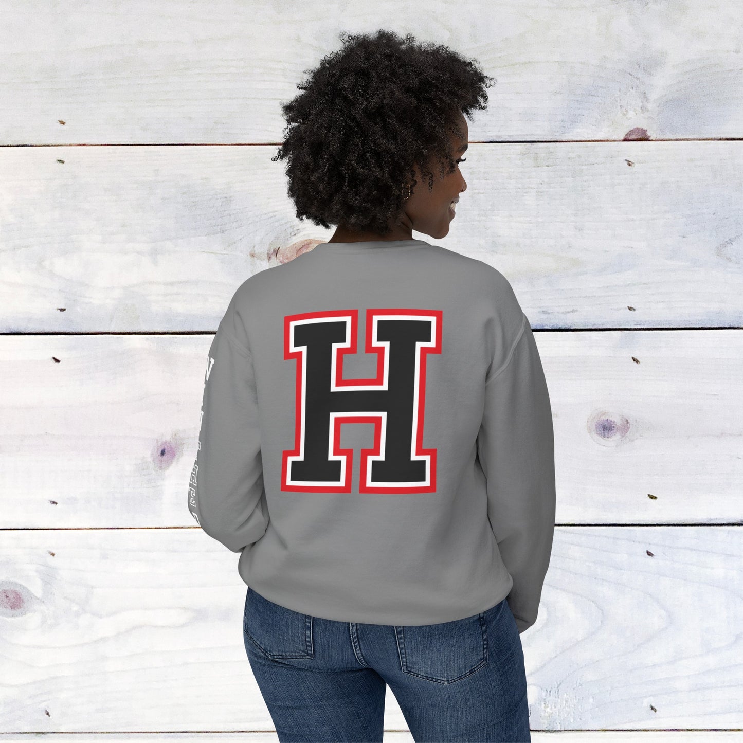 Heath Bow Sweater - Win the Day Sleeve - Comfort Colors
