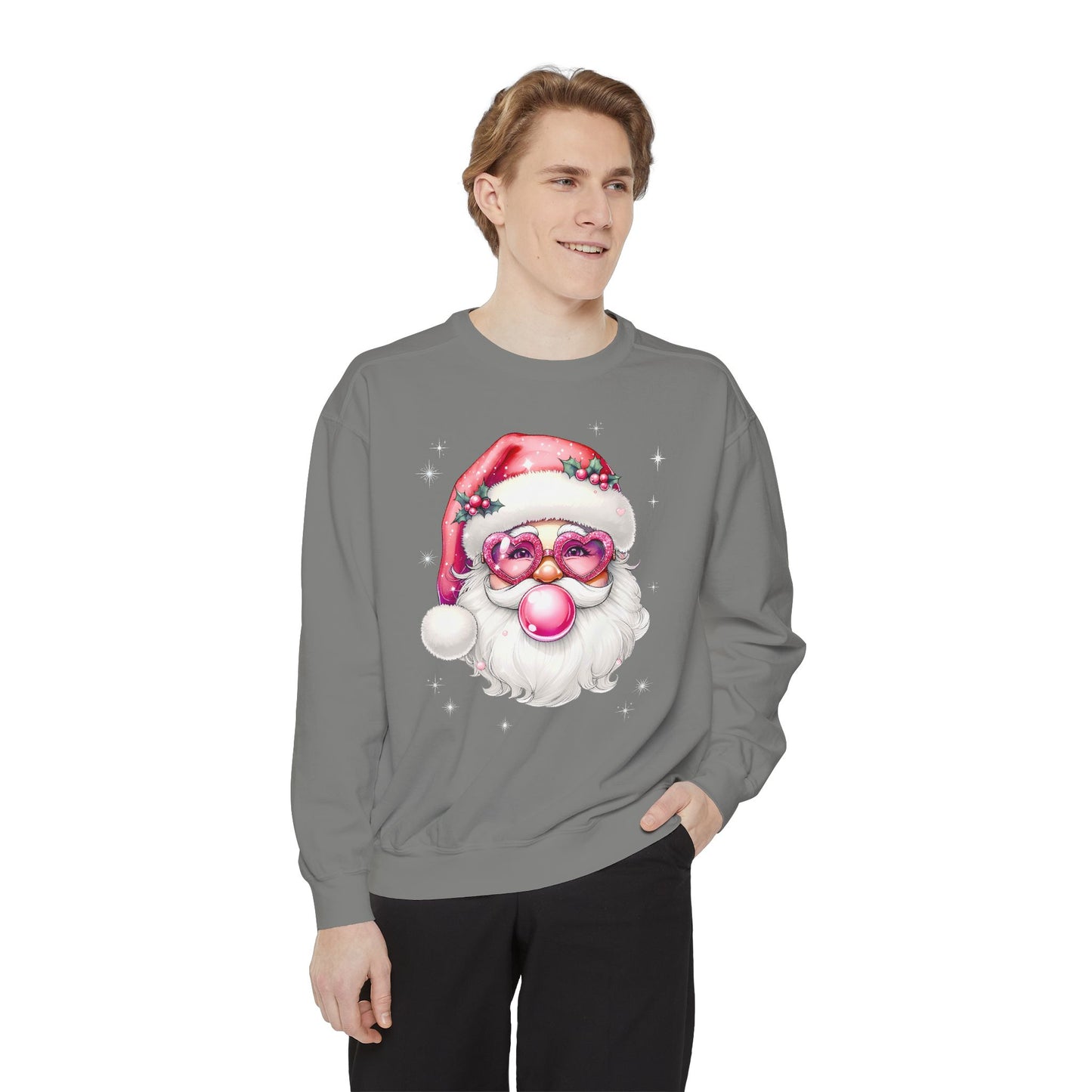 Girly Pop Santa Comfort Colors